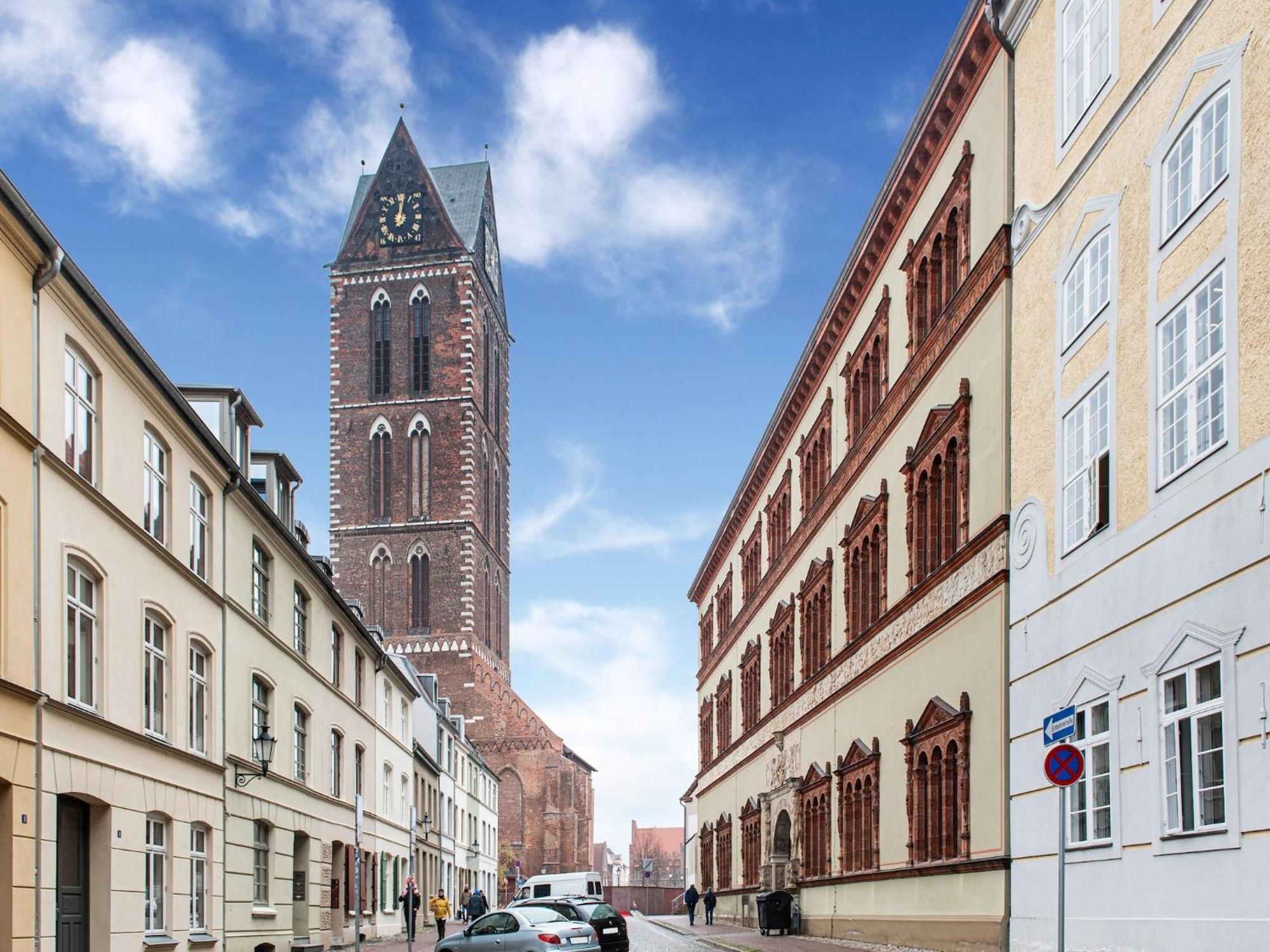 Comfortable Apartment In Wismar Mecklenburg With Fireplace Εξωτερικό φωτογραφία